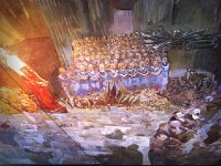 Wandmalerei im Gewandhaus